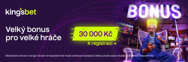 30000 Kč VIP bonus Kingsbet