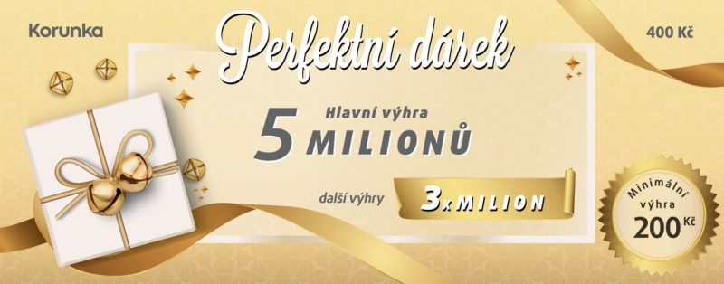 Fyzický los Perfektní dárek od Korunky.